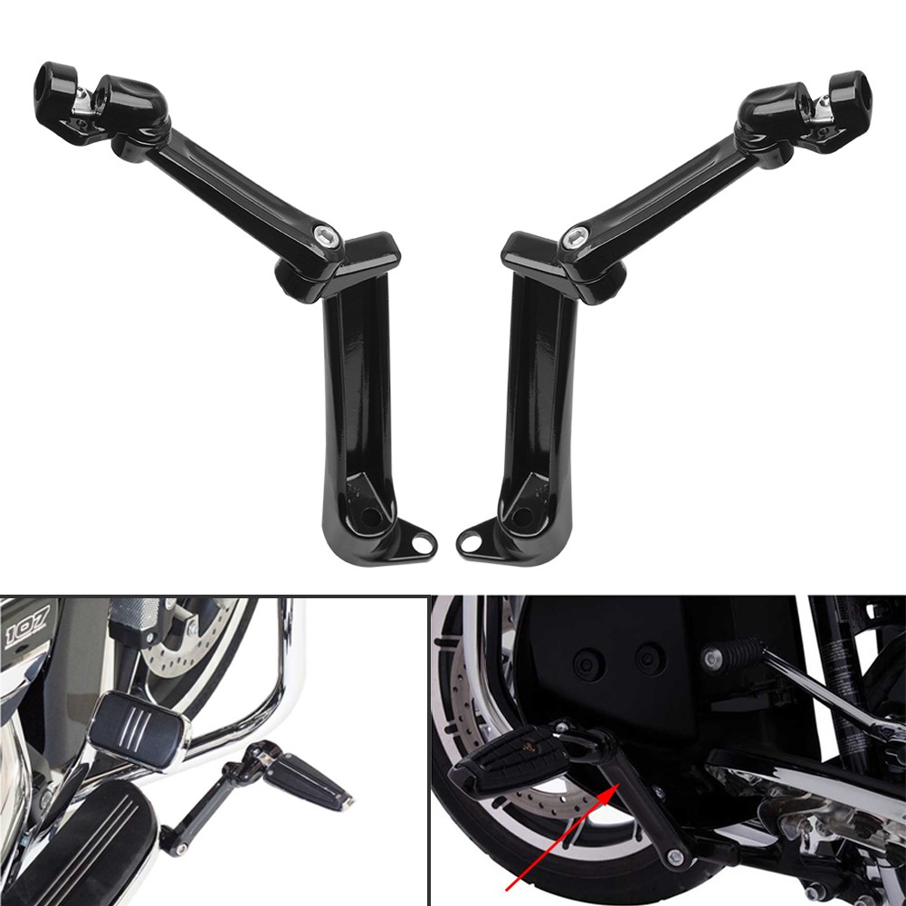 Adjustable Highway Peg Mounts Frame Mounted For Harley Touring Road King 09-UP Adjustable Highway Peg Mounts Frame Mounted For Harley Touring Road King 09-UP