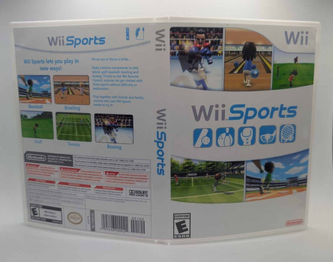 Wii Sports - Wii Empty Case Replacement (No Game) Wii Sports - Wii Empty Case Replacement (No Game)