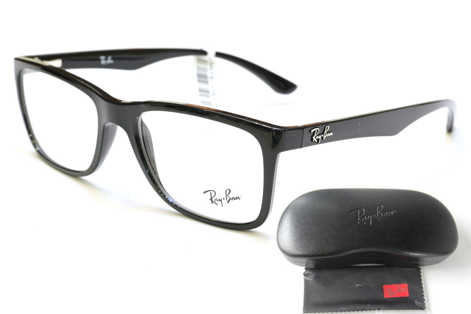 Ray Ban RX7027I 2000 Black Frames Reading Glasses/Bifocal/Progressive Lenses