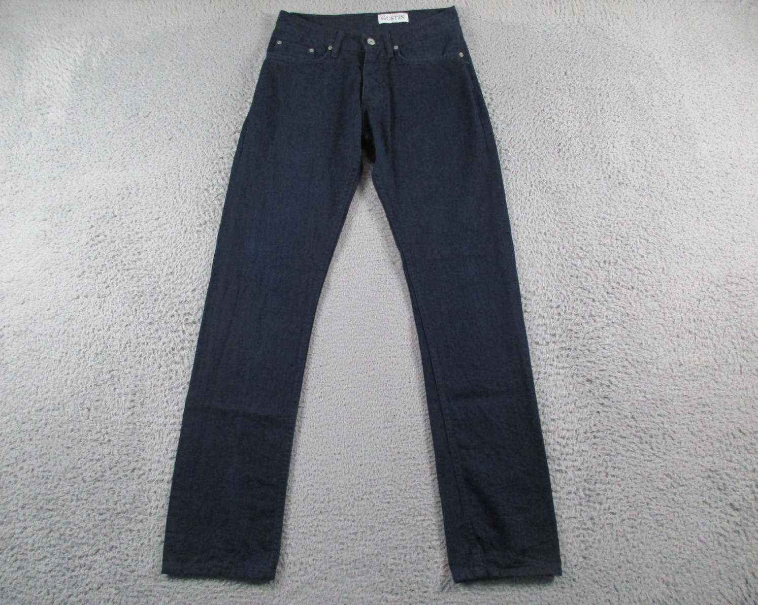 Gustin Jeans Mens Size 30 Slim Blue Selvedge Indigo Superlight 353 Raw Japanese