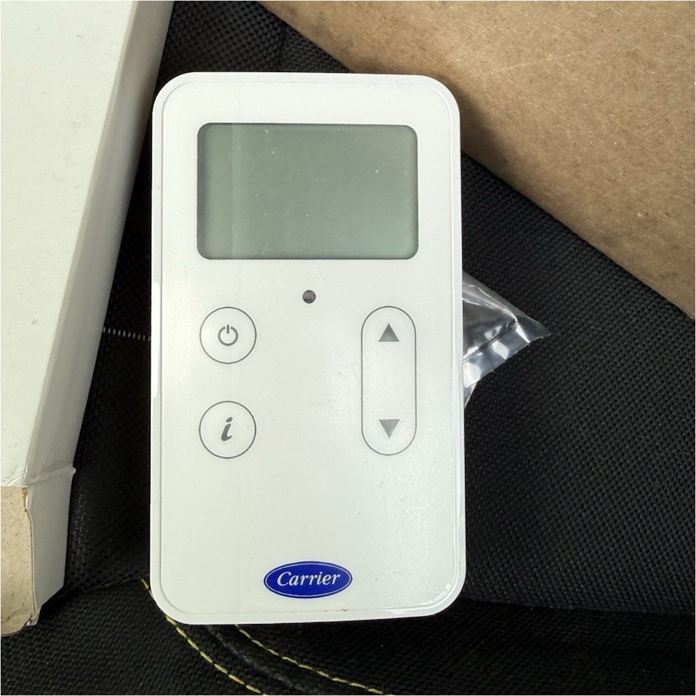 Carrier ZS2P-CAR HVAC Sensor White with Display and Controls Carrier ZS2P-CAR HVAC Sensor White with Display and Controls