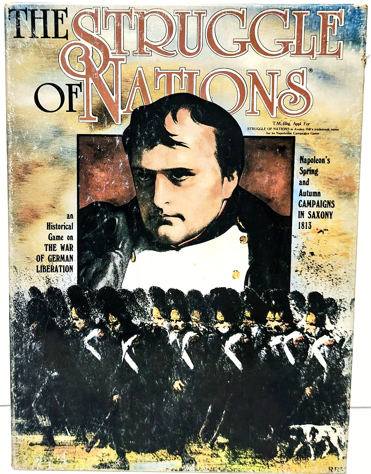 The Struggle of Nations - Bookcase Game - Avalon Hill - Vintage 1981 - Unused The Struggle of Nations - Bookcase Game - Avalon Hill - Vintage 1981 - Unused
