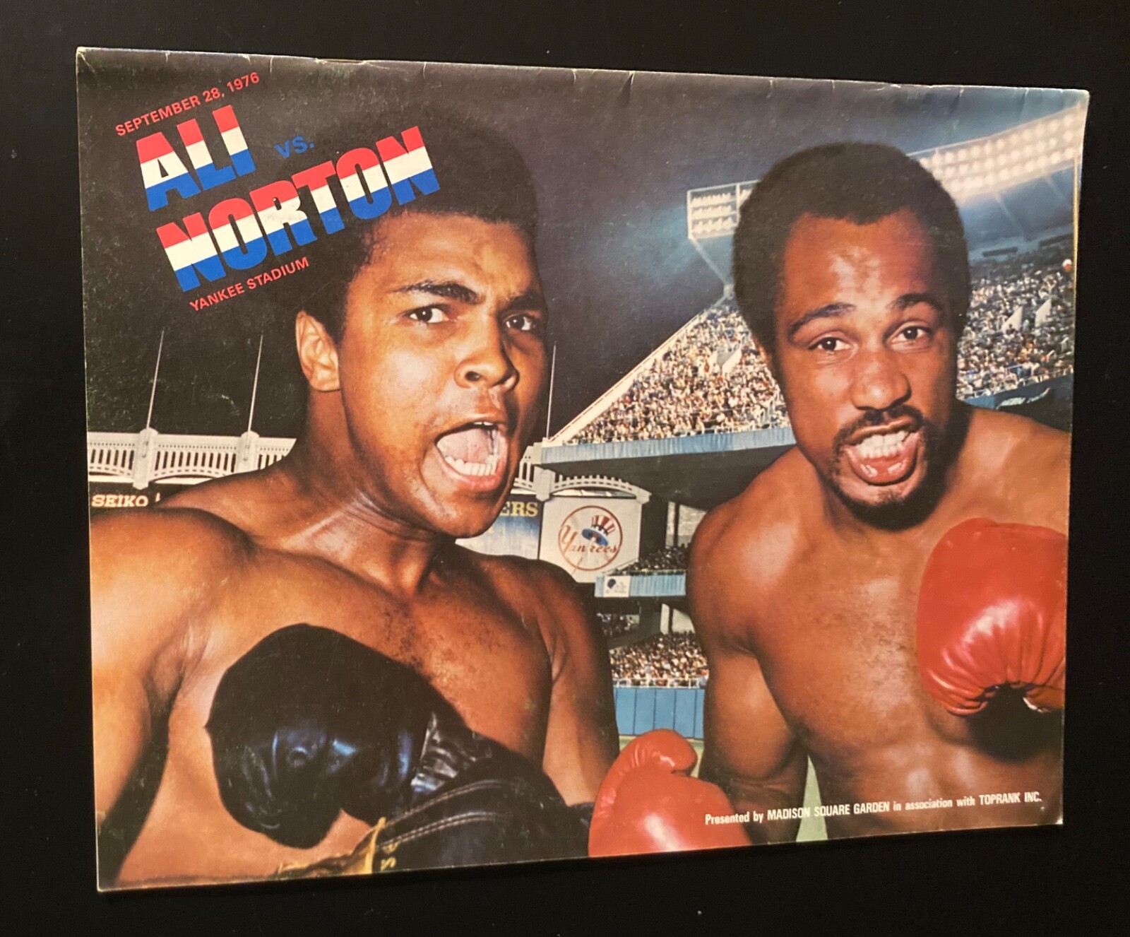 1976 Muhammad Ali vs. Ken Norton Boxing Program 1976 Muhammad Ali vs. Ken Norton Boxing Program