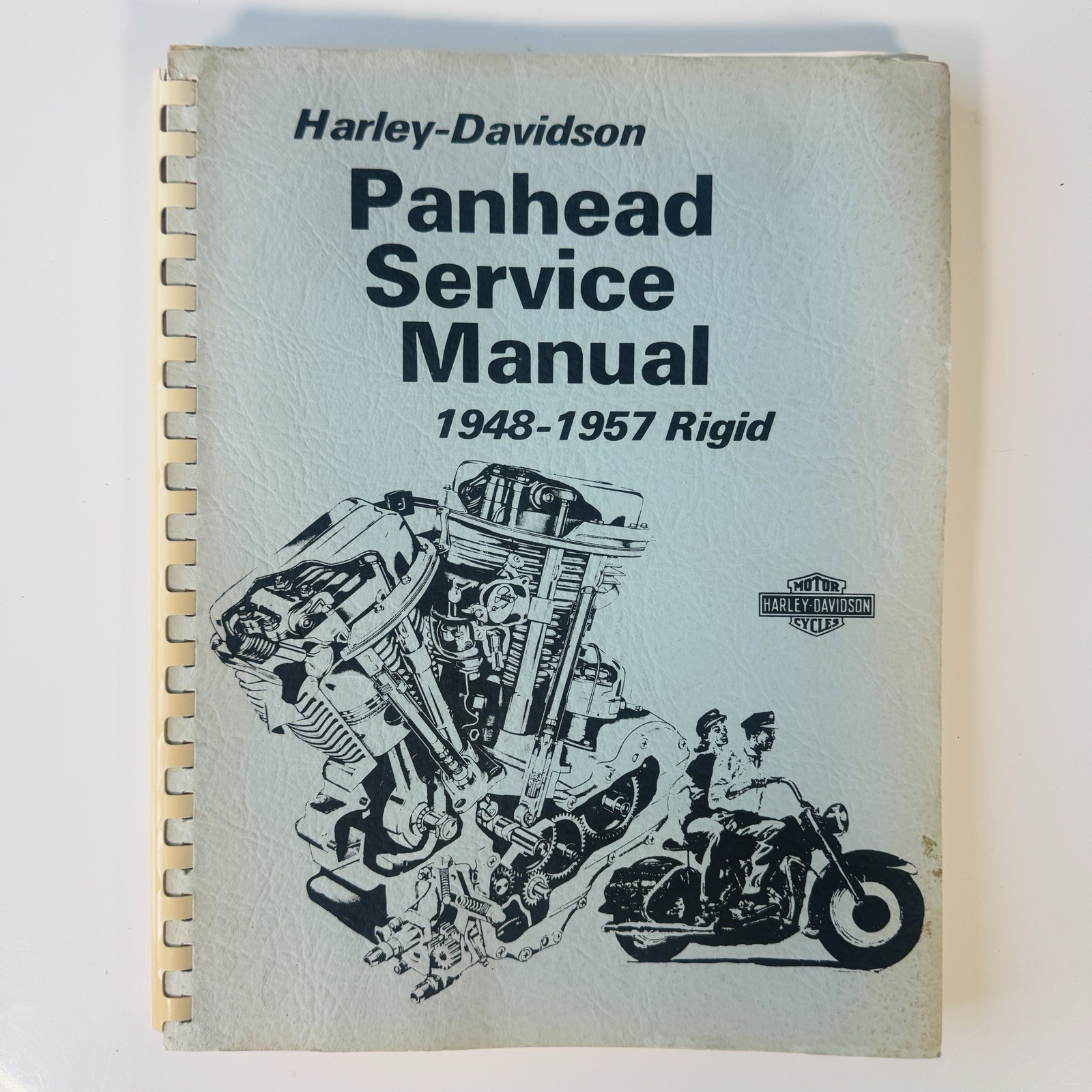 Vintage Harley-Davidson Panhead Service Manual 1948–1957 Rigid