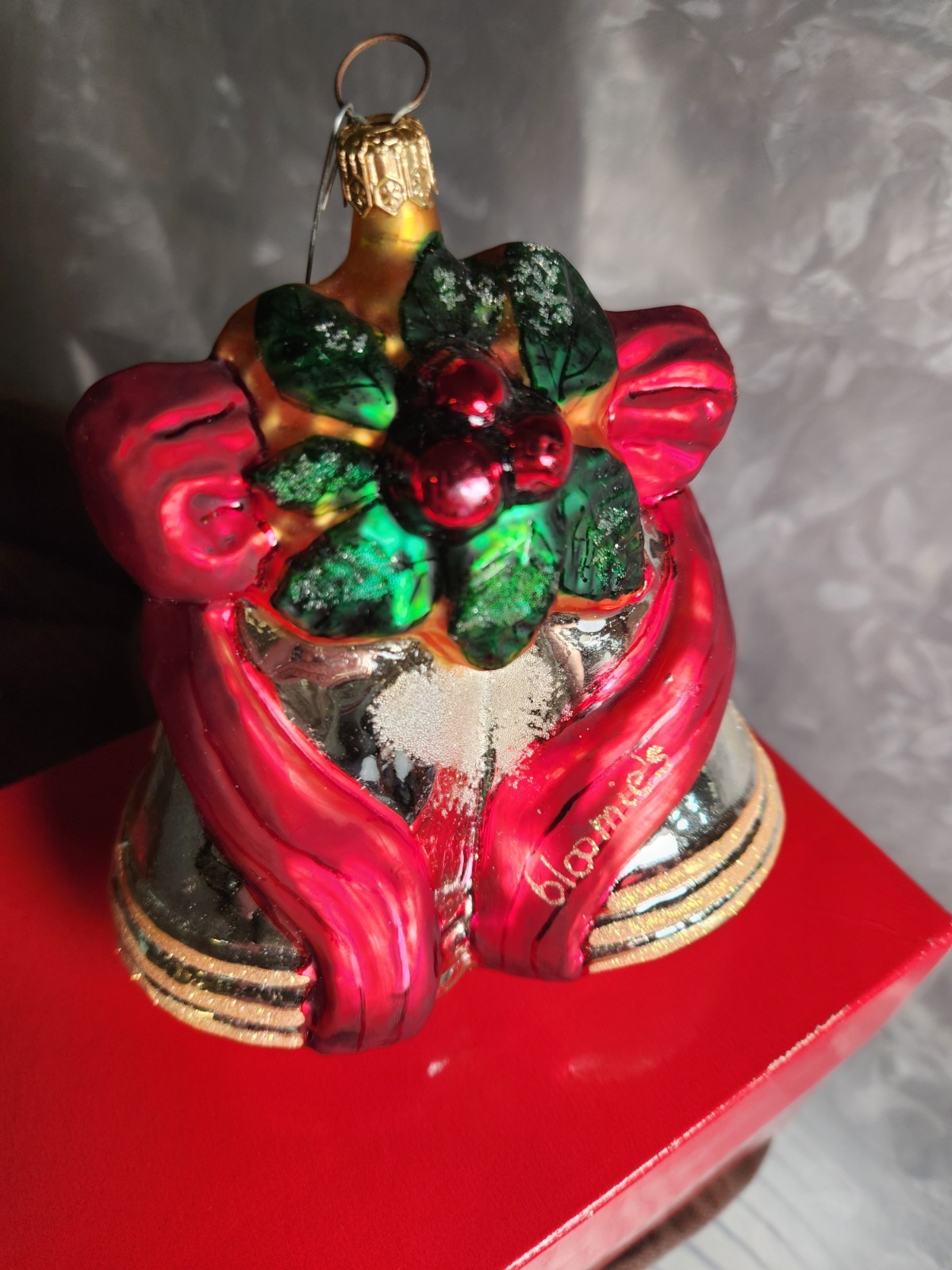 Christopher Radko Bloomies Jingle Bells Christmas Ornament Christopher Radko Bloomies Jingle Bells Christmas Ornament