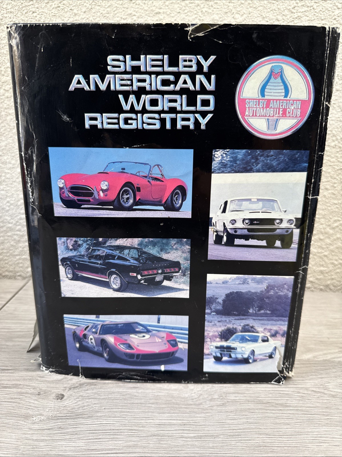 RARE OOP Shelby American World Registry 1997 HC/DJ racing car 0961170817 vg RARE OOP Shelby American World Registry 1997 HC/DJ racing car 0961170817 vg
