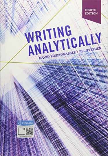Writing Analytically (w/ - Paperback, by Rosenwasser David; Stephen - Very Good Writing Analytically (w/ - Paperback, by Rosenwasser David; Stephen - Very Good