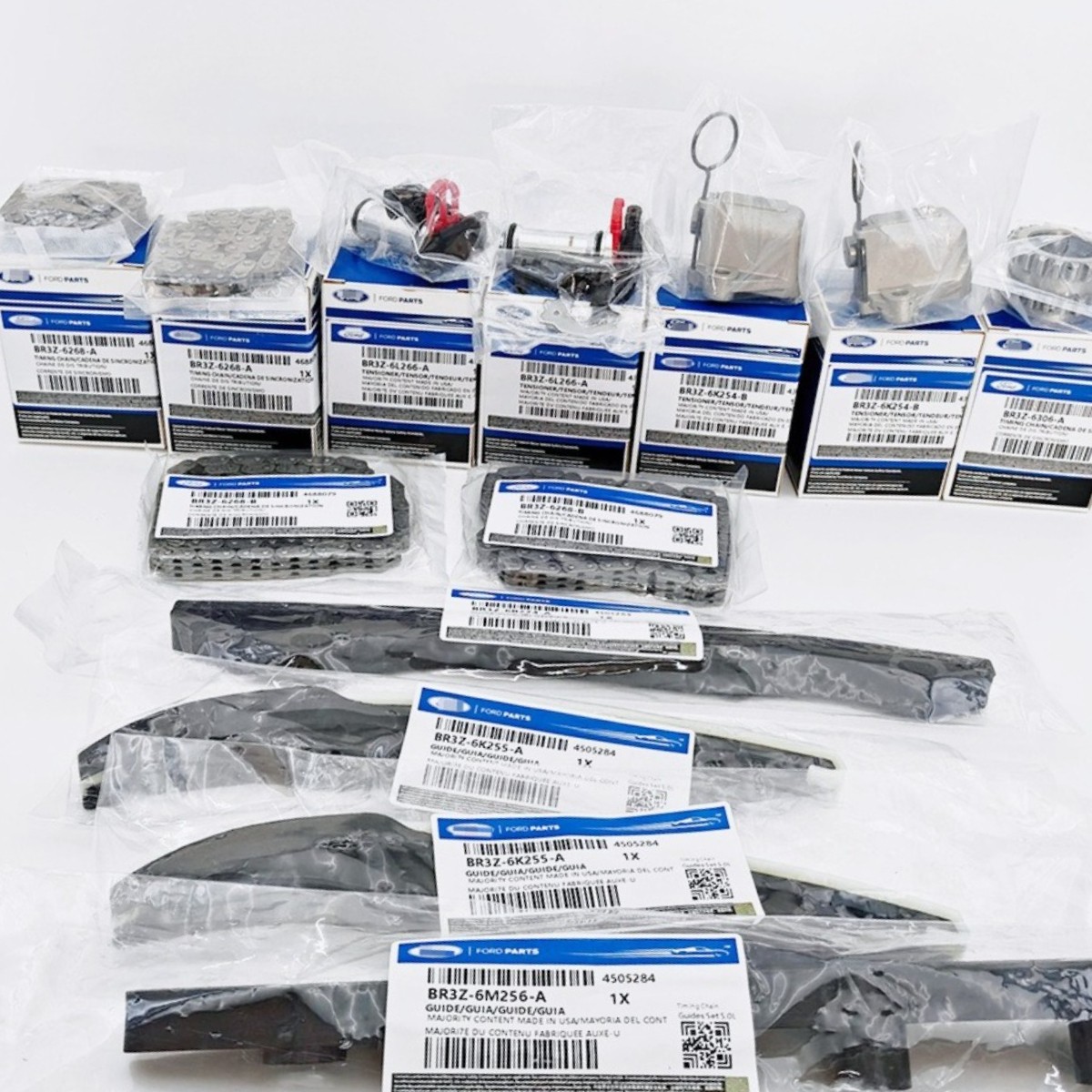 13X Engine Timing Chain Kit For Mustang F-150 5.0 2018 2019 2020 BR3Z6K254A OEM