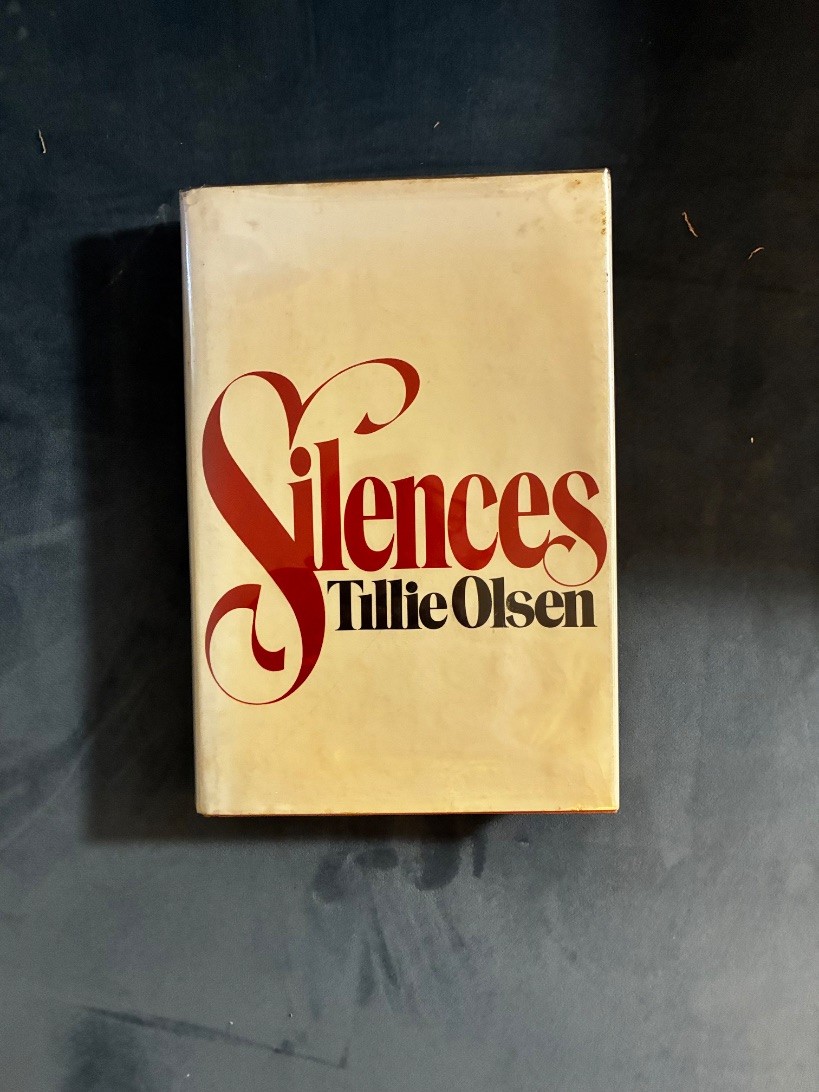 Silences Tillie Olsen 1978 First Edition 1st Printing Near Fine/Very Good