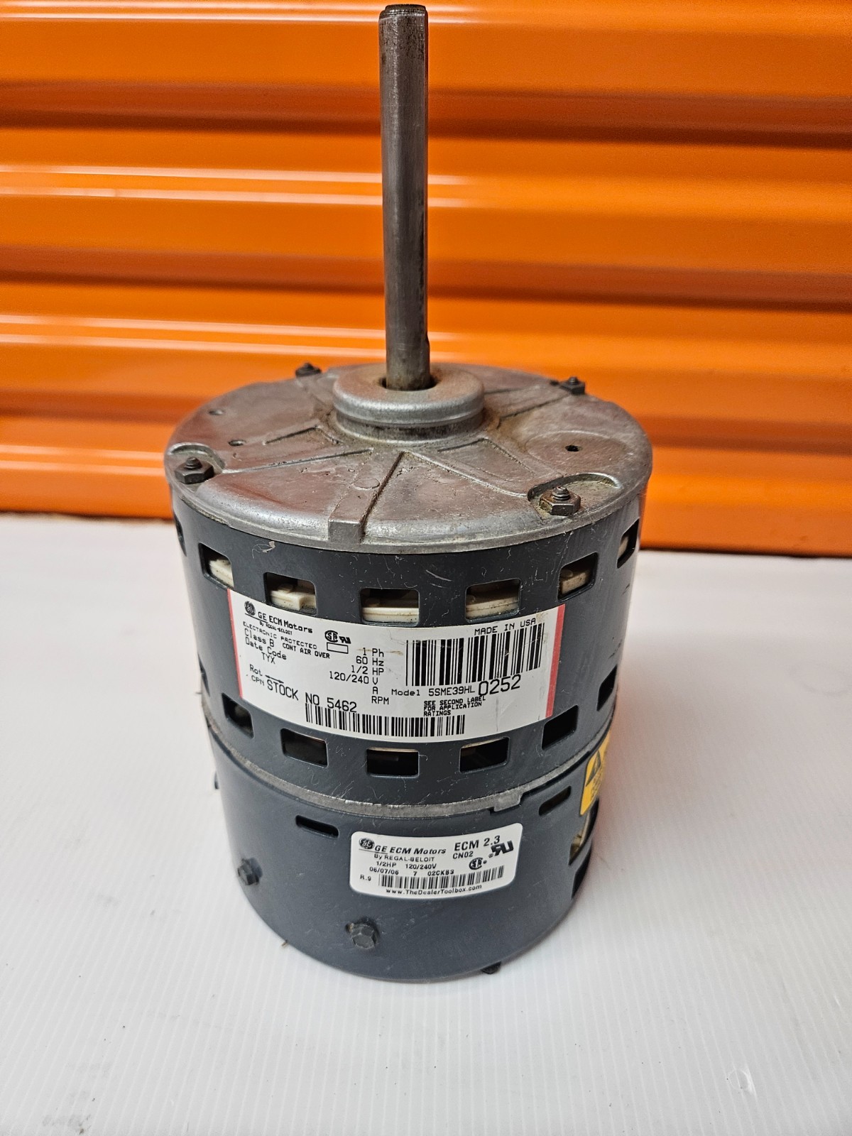 Trane GE ECM 2.3 Blower Motor w/Module 1/2HP MOT09229 D341314P01 5SME39HL0252