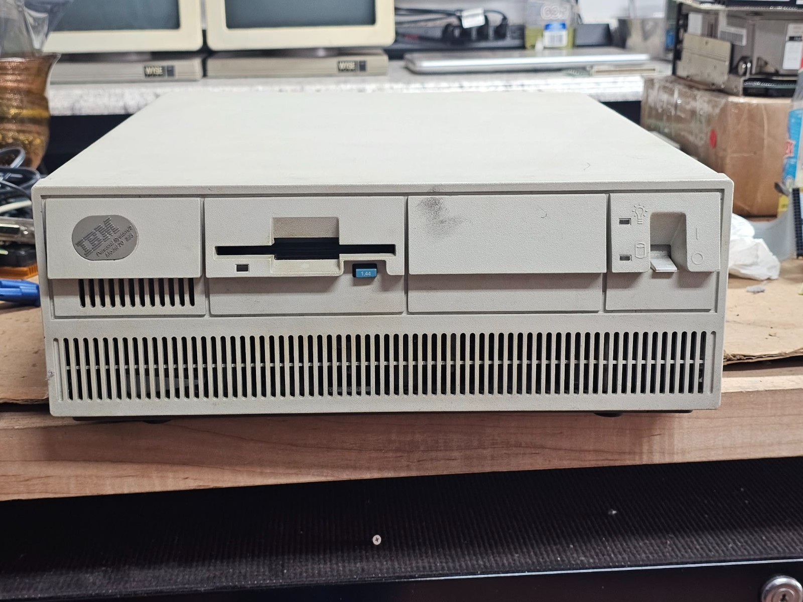 IBM PS/2 Model 70 Vintage PC - Typ 8570 - Retro Computer 386 Powers/Posts Clean