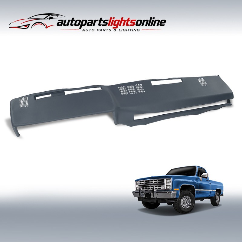 Fit For 1981-1990 1991 Chevrolet Chevy GMC SUV Pickup Trucks Dark Dash Pad Cover