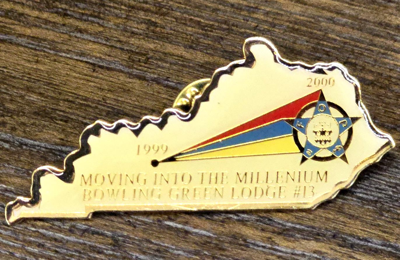 Vintage Bowling Green Kentucky F.O.P. Lodge #13 Lapel Pin NEW Vintage Bowling Green Kentucky F.O.P. Lodge #13 Lapel Pin NEW
