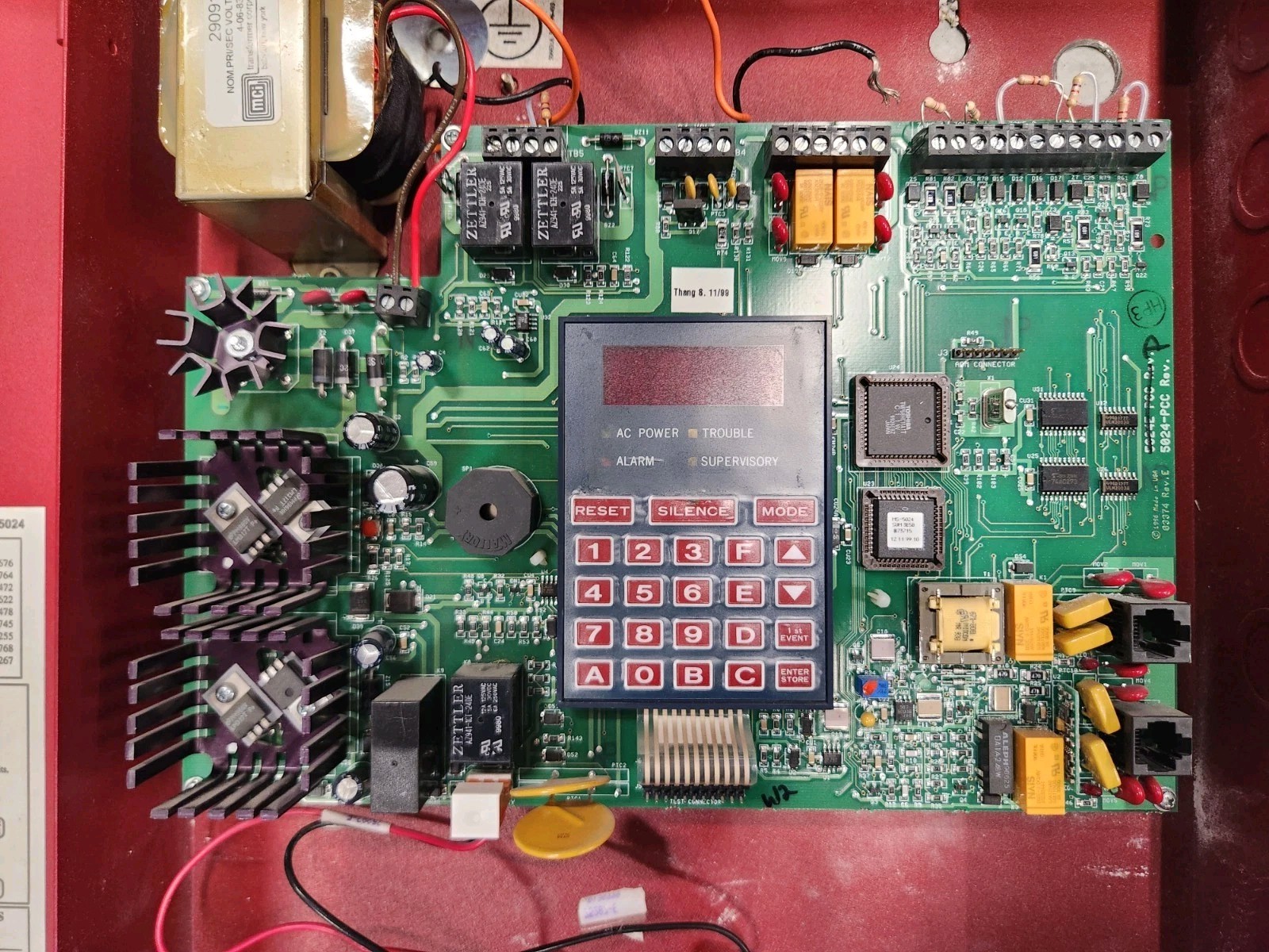 Firelite MS-5024 Fire Alarm Panel w/ DACT, 100% Functional, Free Rush Ship Firelite MS-5024 Fire Alarm Panel w/ DACT, 100% Functional, Free Rush Ship