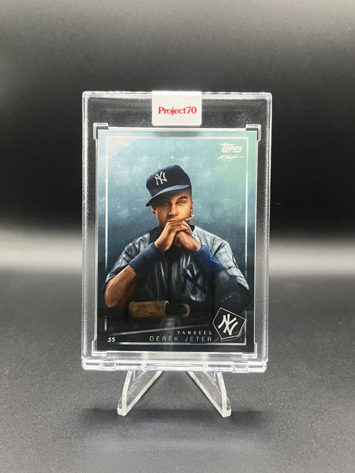 2021 Topps Project 70 - Derek Jeter (#540) - 2009 Topps Baseball by Chuck Styles 2021 Topps Project 70 - Derek Jeter (#540) - 2009 Topps Baseball by Chuck Styles