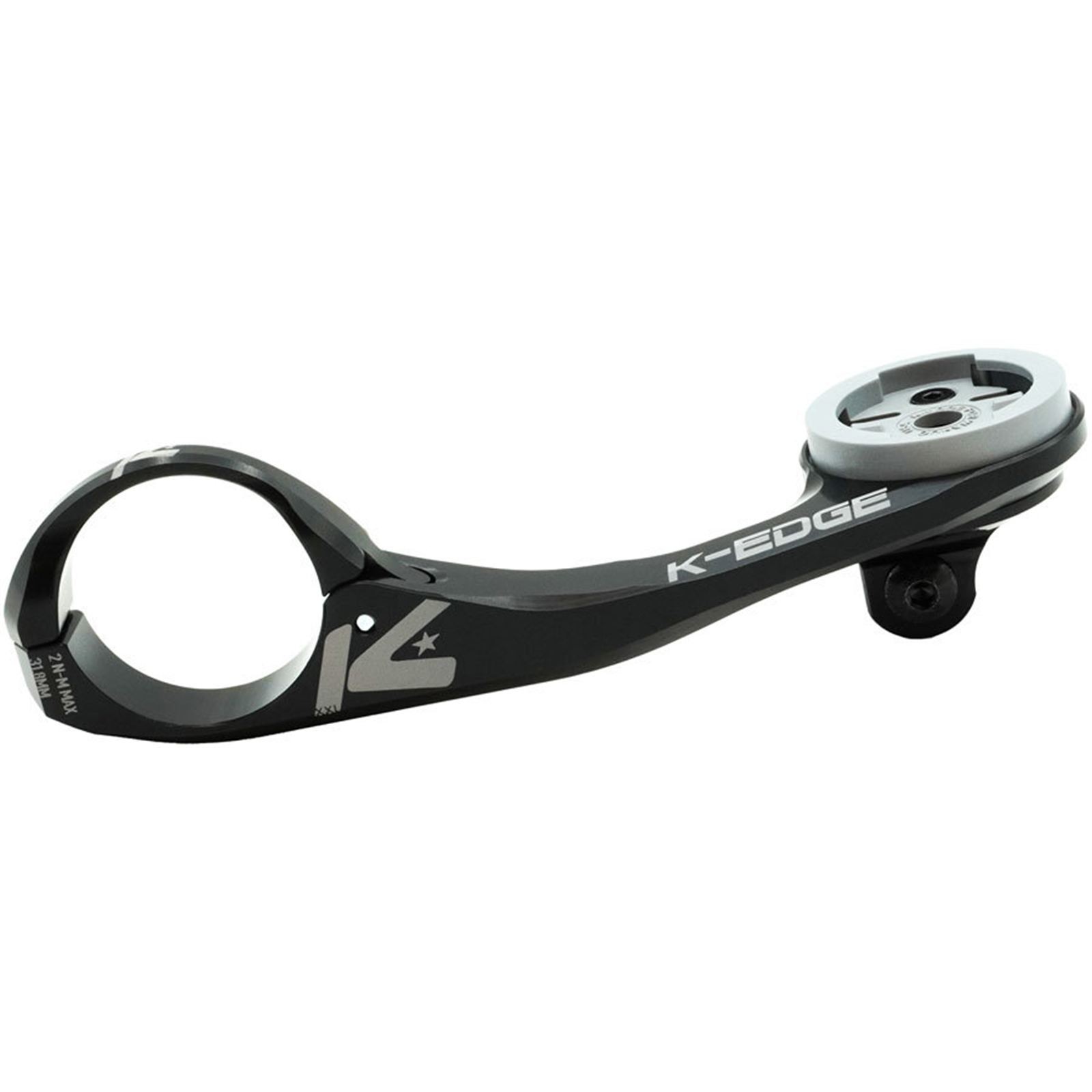 K-Edge Wahoo Max XXL Combo Mount - 31.8, Black K13-4506WC-31.8-BLK