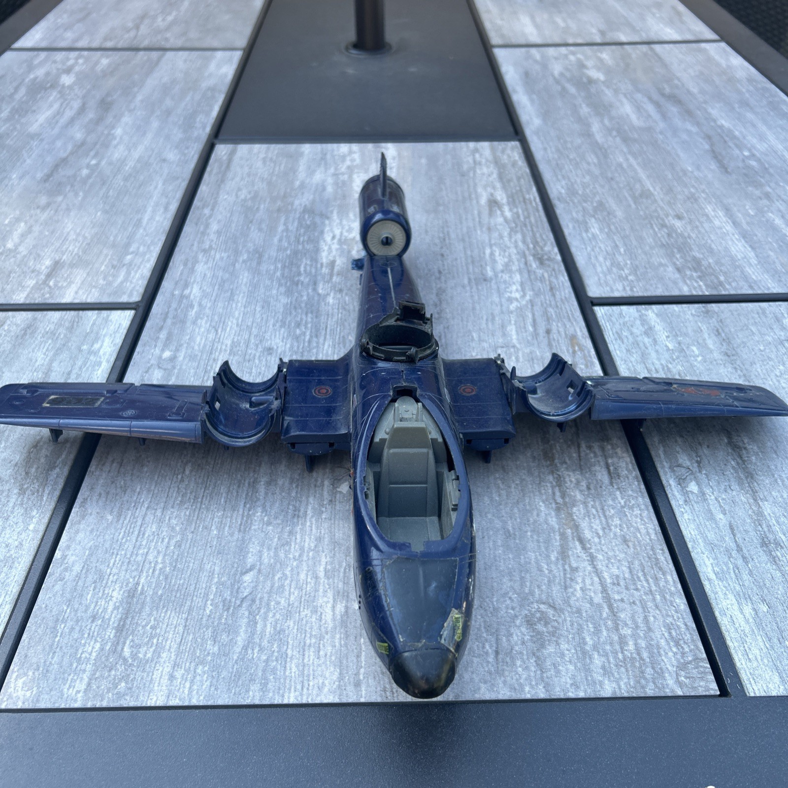 Vintage GI Joe ARAH - 1984 COBRA RATTLER Aircraft (Incomplete / Parts Plane) Vintage GI Joe ARAH - 1984 COBRA RATTLER Aircraft (Incomplete / Parts Plane)