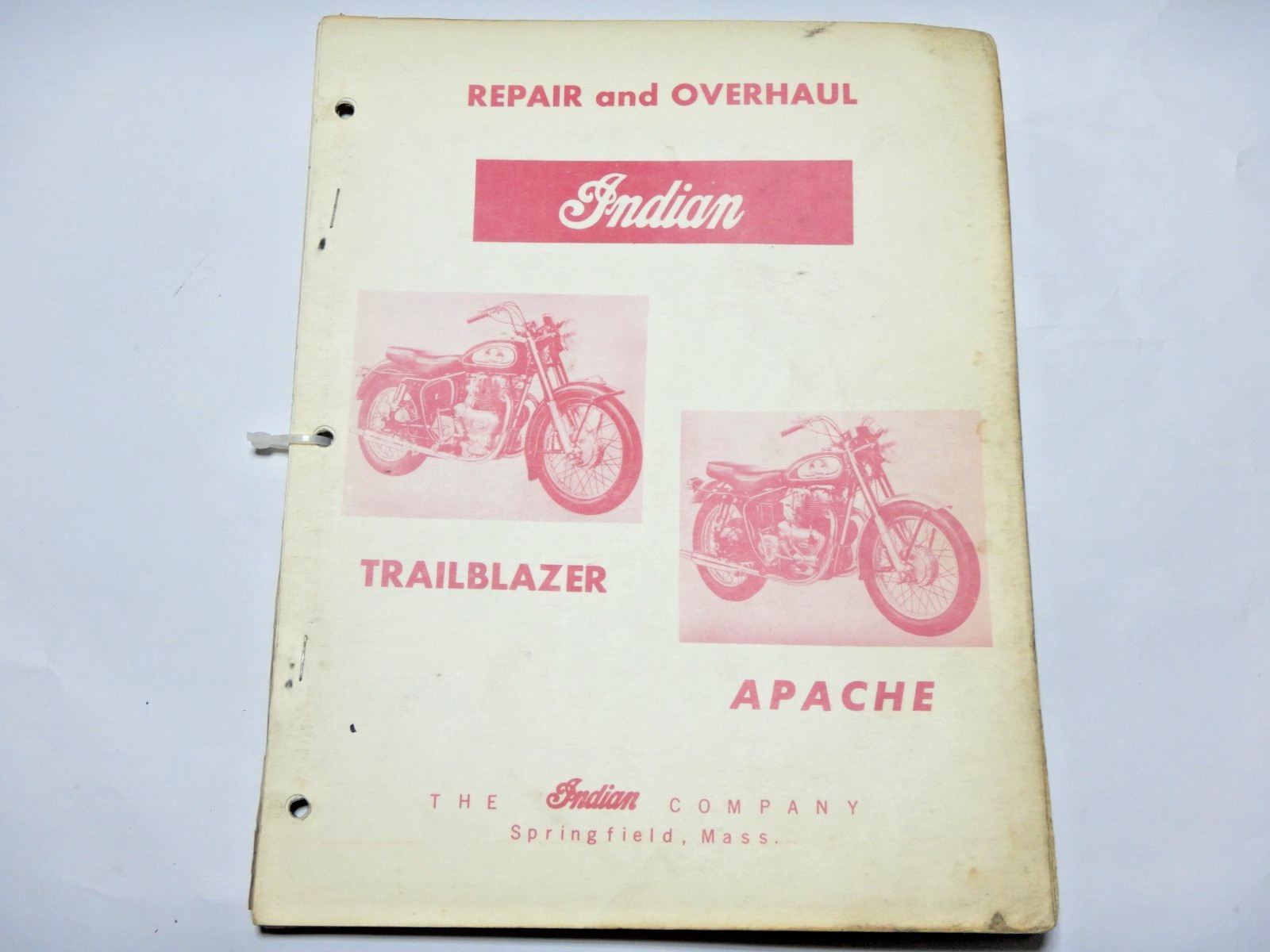 1955 1959 Indian Trailblazer Apache service repair manual 1955 1959 Indian Trailblazer Apache service repair manual