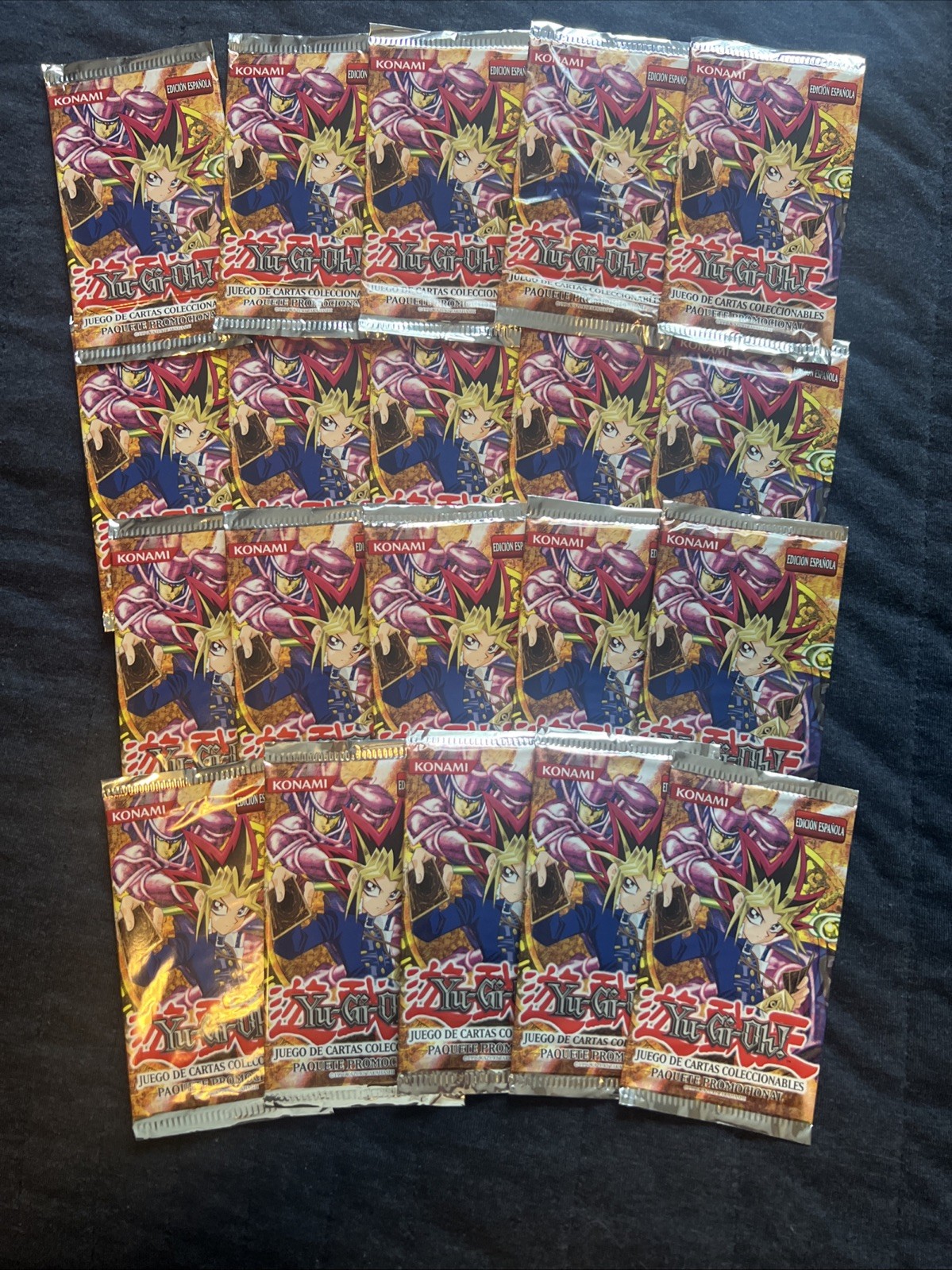 Yu-Gi-Oh Spanish Promotional Pack - X20 Lot Yu-Gi-Oh Spanish Promotional Pack - X20 Lot