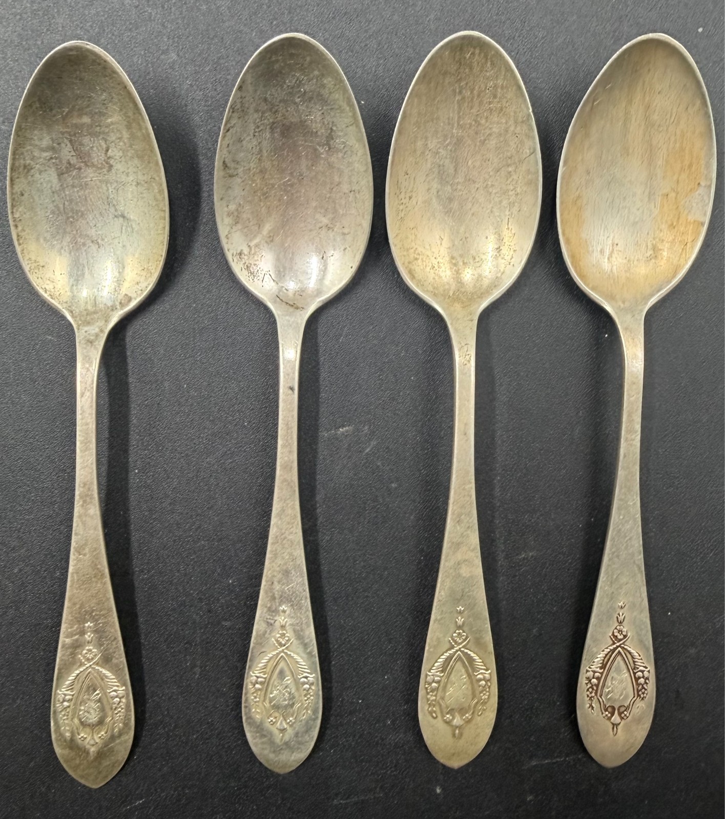 4 Antique Rogers Lunt & Bowlen \