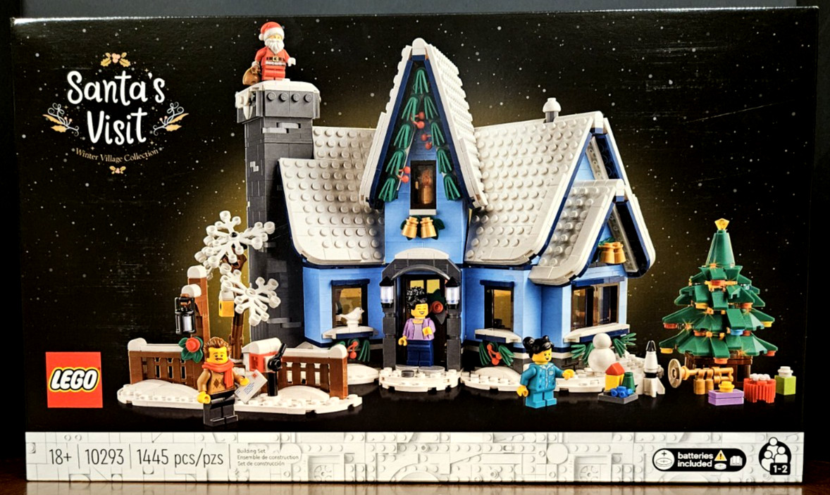 LEGO Icons Santa's Visit (10293) New & Factory Sealed LEGO Icons Santa's Visit (10293) New & Factory Sealed