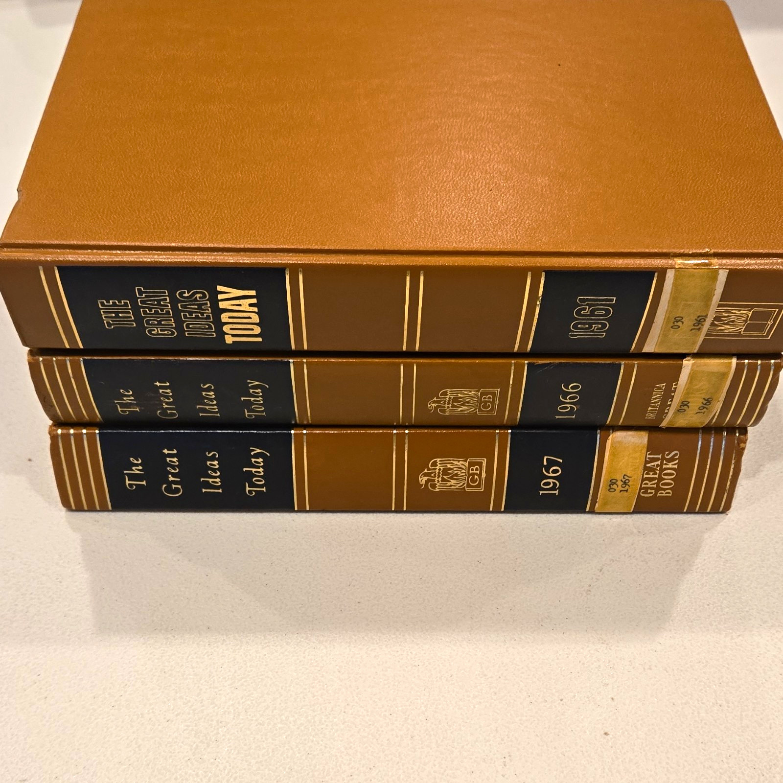 Encyclopaedia Britannica Great Ideas Today 3-Vol Hardcover Set 1961-1967