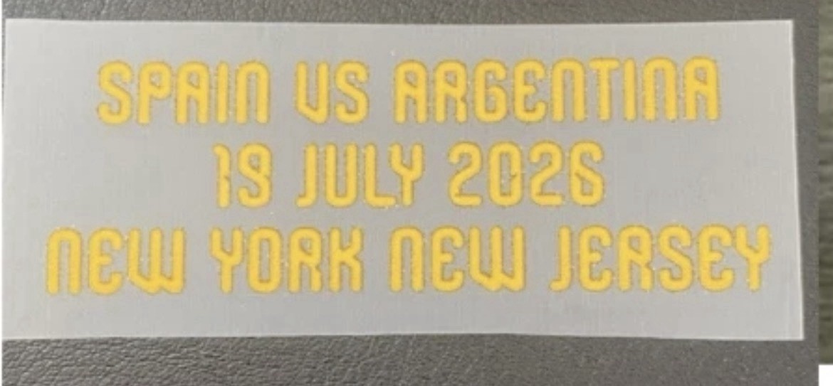 Spain 2026 World Cup Final MDT Match Day Transfer Spain 2026 World Cup Final MDT Match Day Transfer