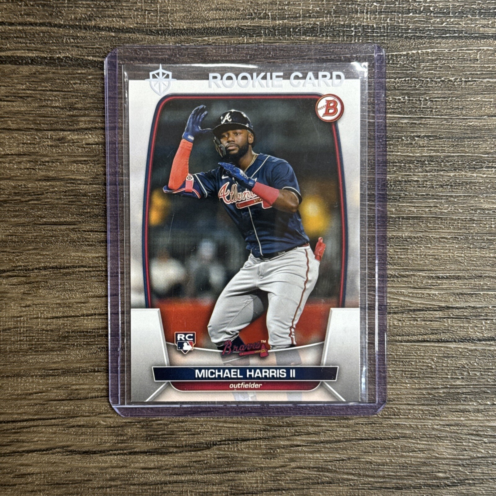 2023 Bowman MICHAEL HARRIS II ROOKIE CARD #76 RC Braves
