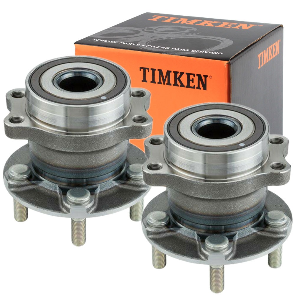 TIMKEN Rear Wheel Bearing Hub Assembly For Subaru Crosstrek Forester Impreza 2Pc TIMKEN Rear Wheel Bearing Hub Assembly For Subaru Crosstrek Forester Impreza 2Pc