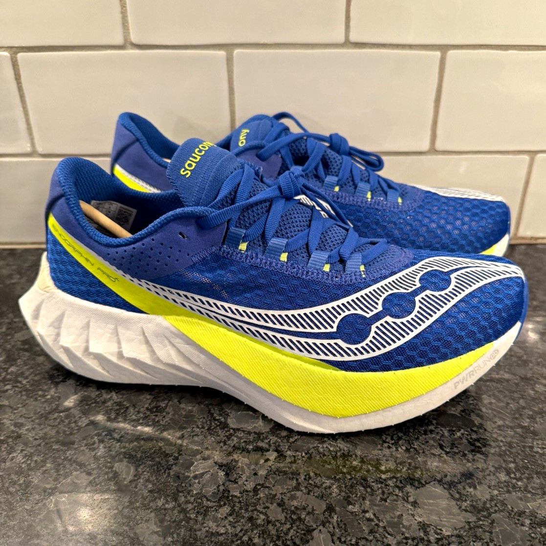 Saucony Endorphin Pro 4 Lapis Citron Blue/Yellow/White Running Shoes S20939-285