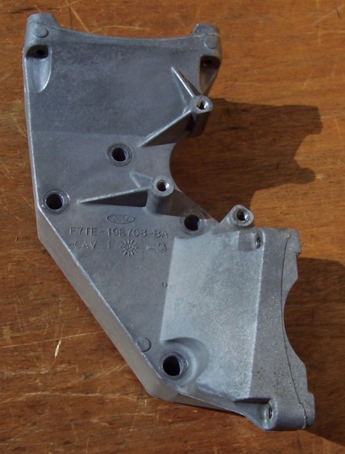 1998-2003 Ford E350 7.3L powerstroke diesel vacuum pump AC PS bracket truck van