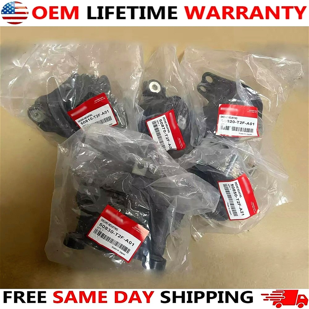 5PCS OEM Engine Motor & Trans Mount For Honda Accord 2.4L 2013-2017 Auto Trans
