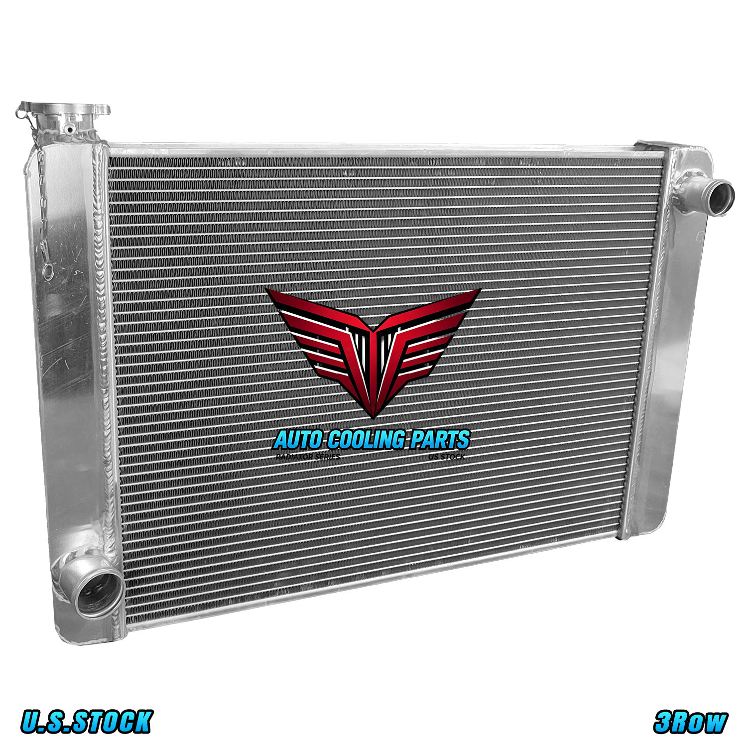 Universal Fabricated All Aluminum Radiator fit for Ford / Mopar 28