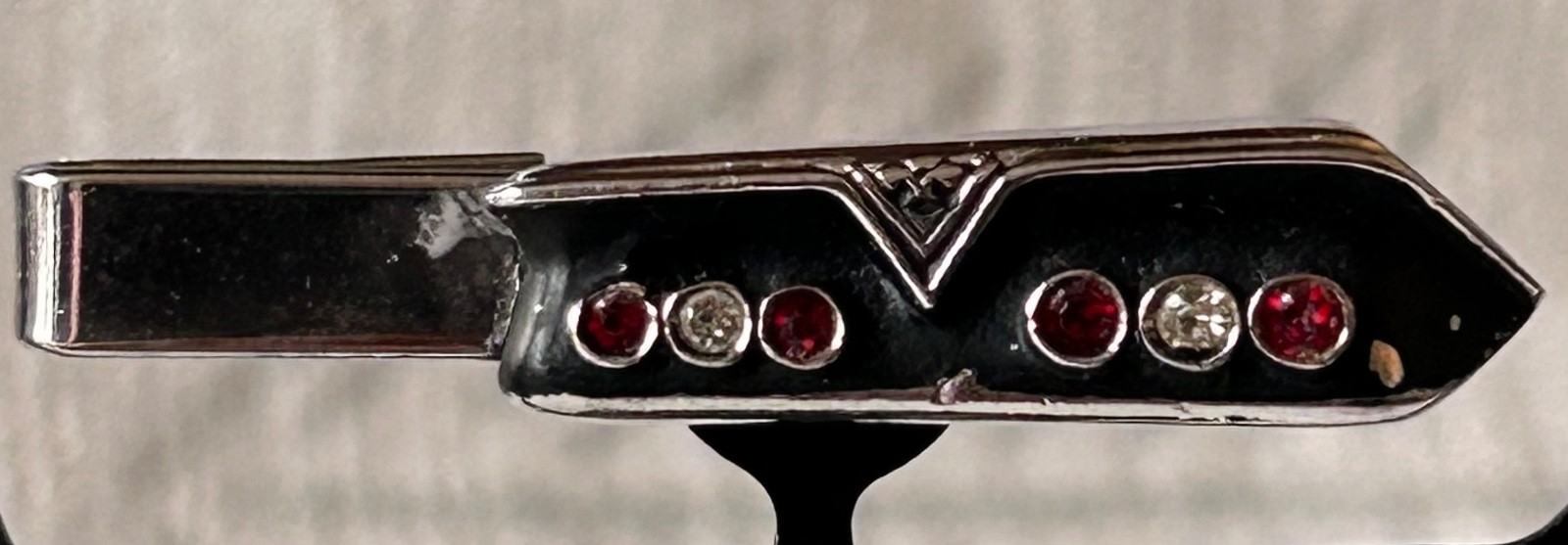 balfour vtg 1961 chevrolet impala tail lights tie bar/clip balfour vtg 1961 chevrolet impala tail lights tie bar/clip