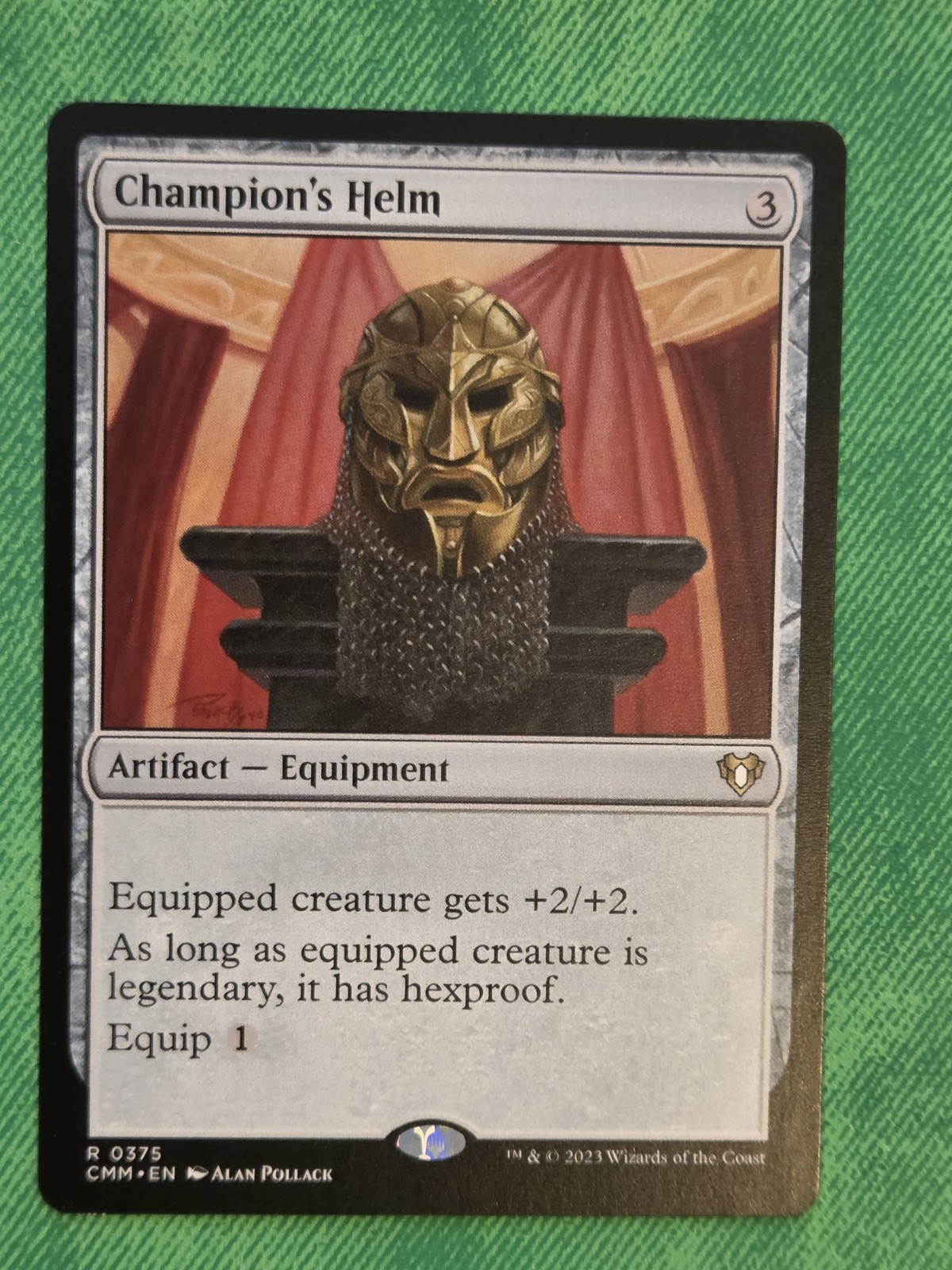 Champion\'s Helm Commander Masters Regular NM Champion\'s Helm Commander Masters Regular NM