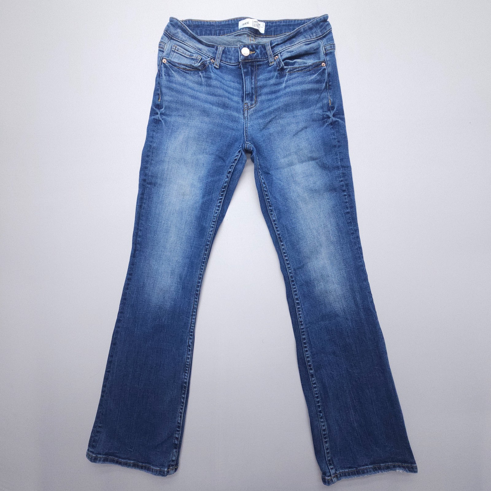 Buckle BKE Payton Mid Rise Bootcut Universal Fit Jeans Size 27 x 31.5 Stretch