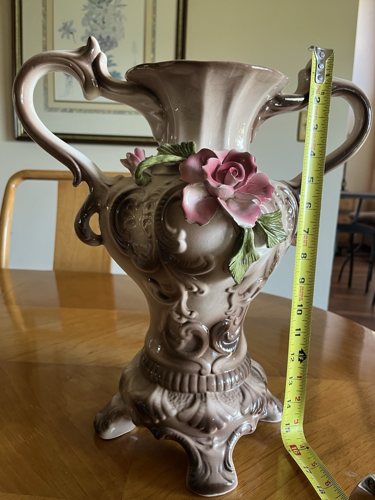 Vintage Capodimonte Vase/Urn Vintage Capodimonte Vase/Urn