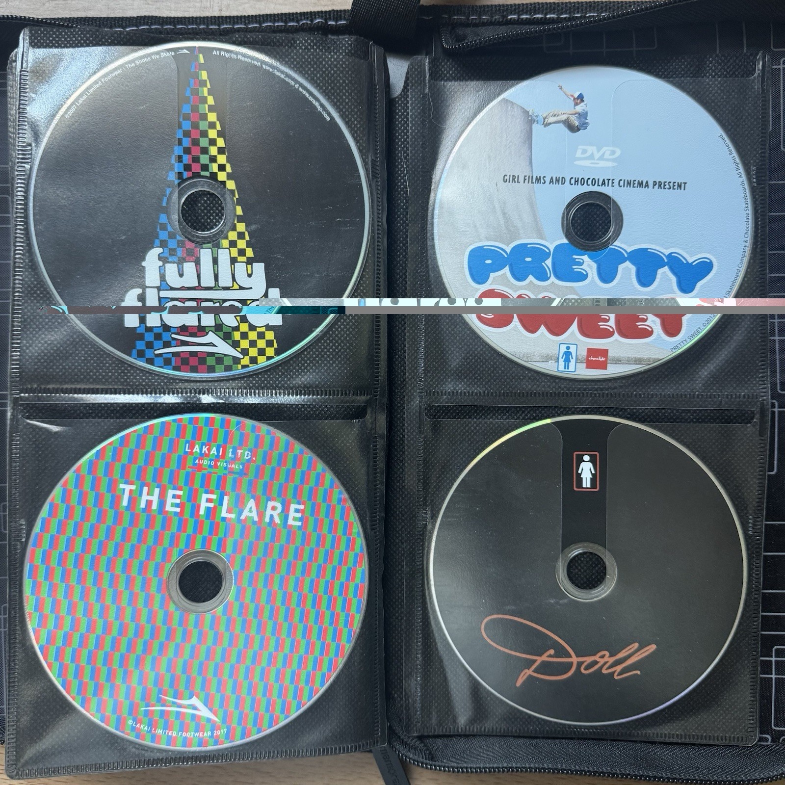 Crailtap DVD Bundle - Fully Flared, Pretty Sweet, Doll, The Flare - Discs Only Crailtap DVD Bundle - Fully Flared, Pretty Sweet, Doll, The Flare - Discs Only