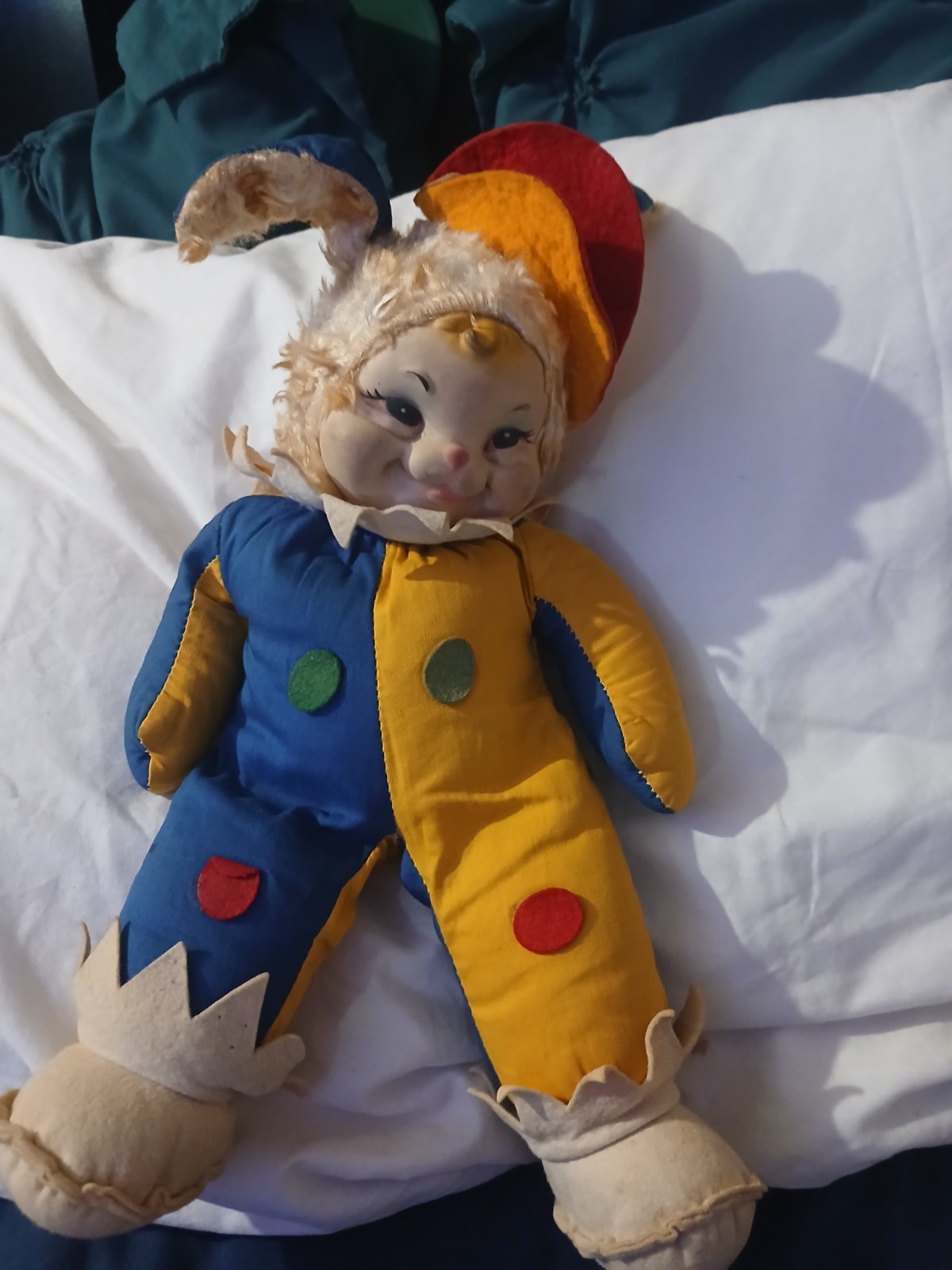 **RARE** 1950S Rushton star creations rubber face bunny **RARE** 1950S Rushton star creations rubber face bunny