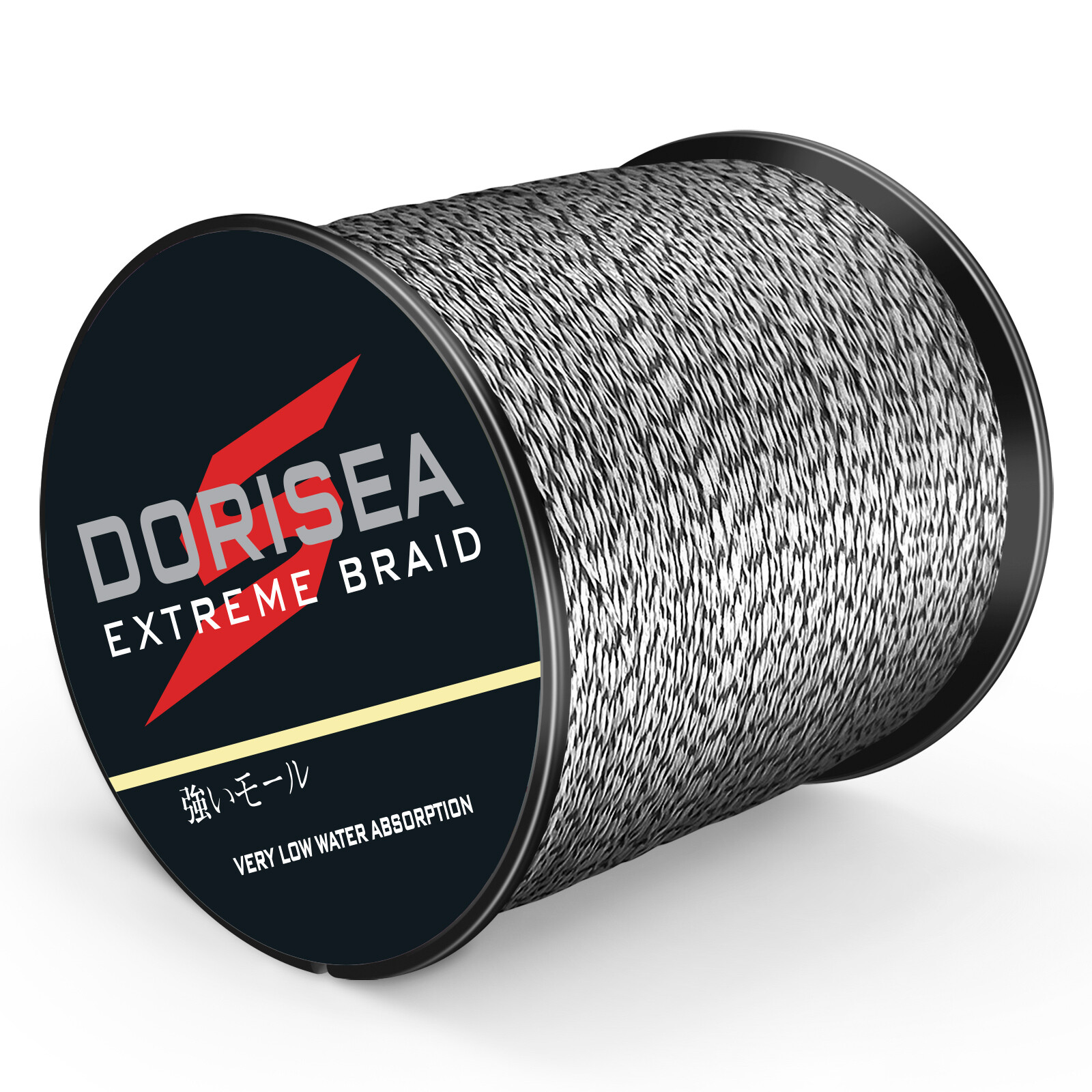 Dorisea Pro 100M-2000M Power PE Black White Spotty Braided Fishing Line