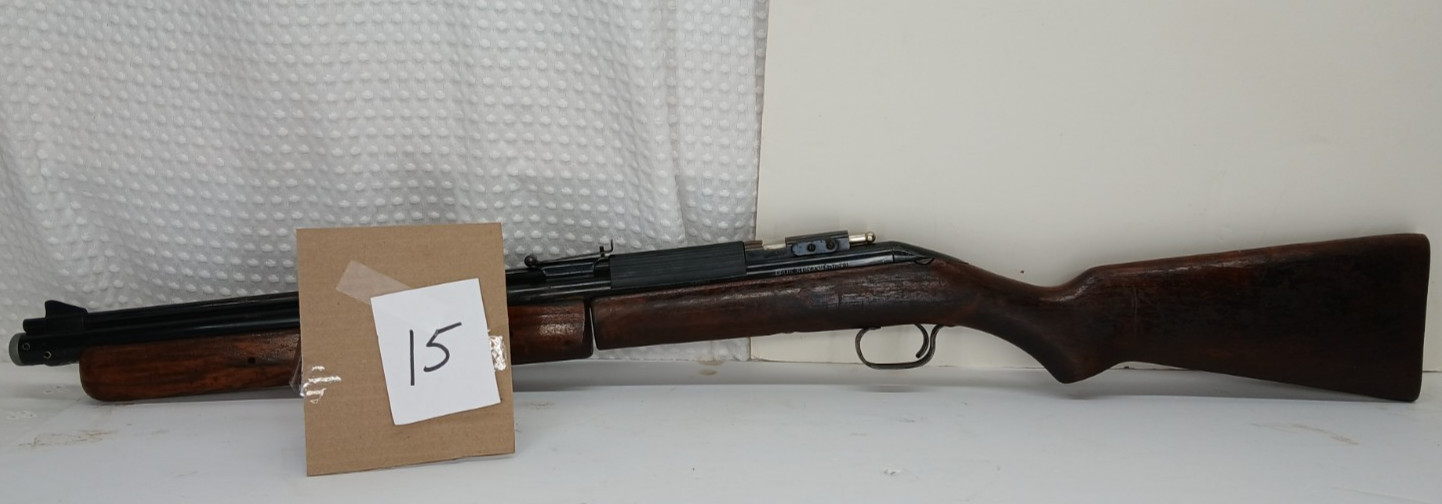 RARE GORGEOUS VINTAGE COLLECTOR\'S GUN SHERIDAN 5MM .20 CAL BLUE STREAK AIR RIFLE