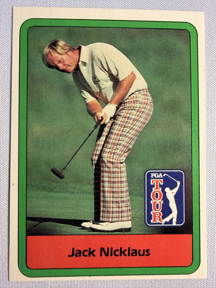 1982 Donruss Golf Stars - Jack Nicklaus #16