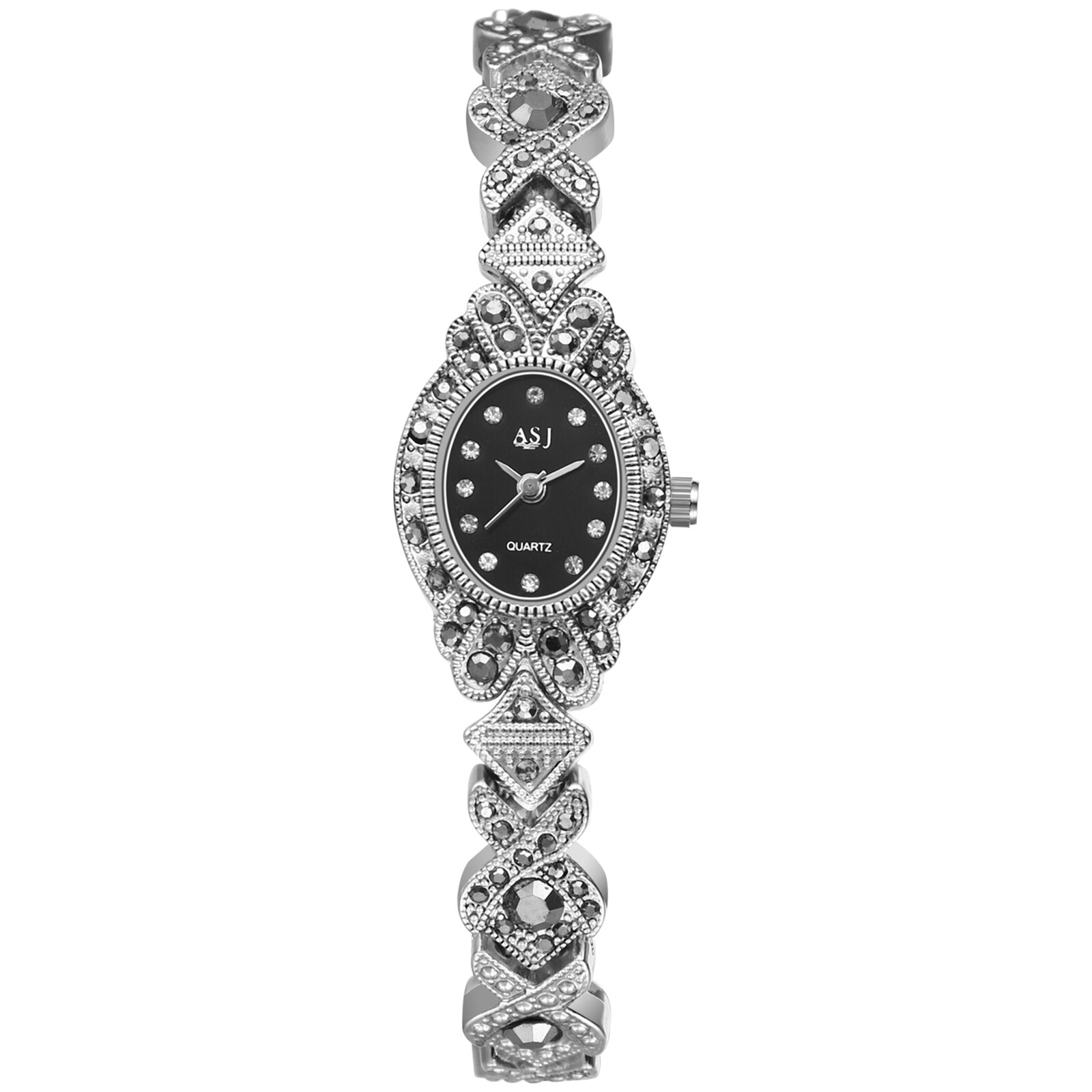 Vintage Womens Ladies Slim Bracelet Watch Vintage Floral Dial Quartz Wrist Watch Vintage Womens Ladies Slim Bracelet Watch Vintage Floral Dial Quartz Wrist Watch