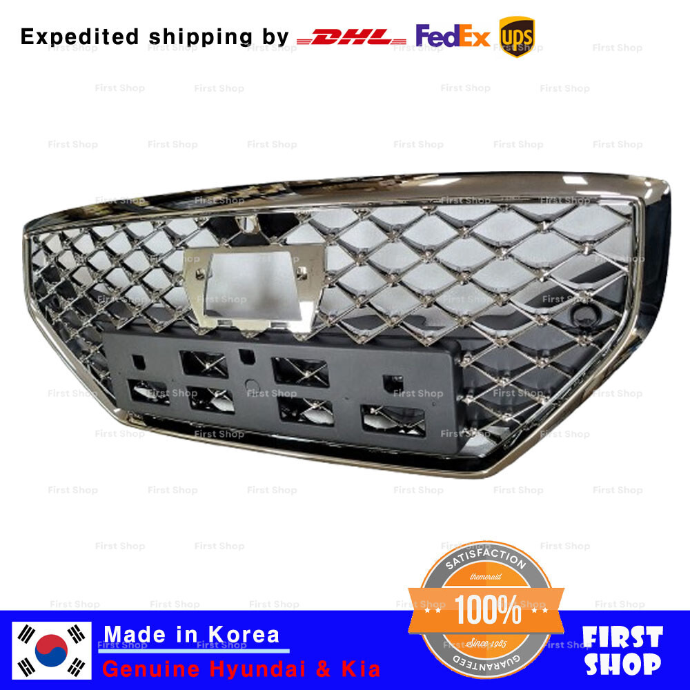 Genuine OEM Front Radiator Grille Assy 86350G9130 for Hyundai Genesis G70 19-21