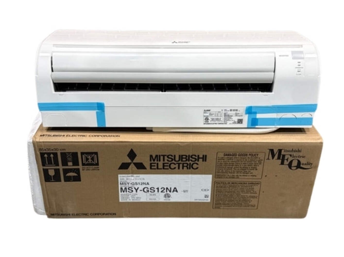 Mitsubishi MSY-GS12NA-U1 12,000 BTU 1-Zn Indoor Inverter AC Mini Split 23.1 SEER