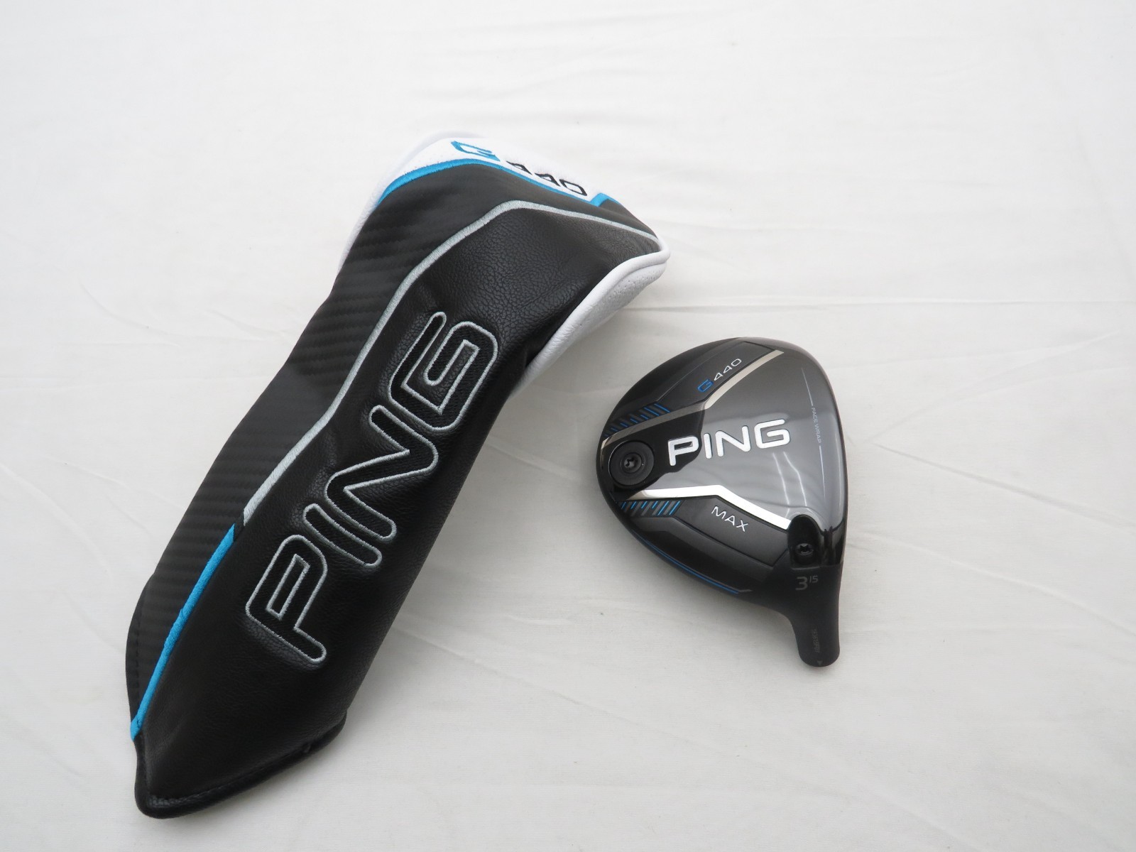 Ping G-440 Max 15* 3 Wood Head Only G440 Max 3 Wood Head 15* +HC