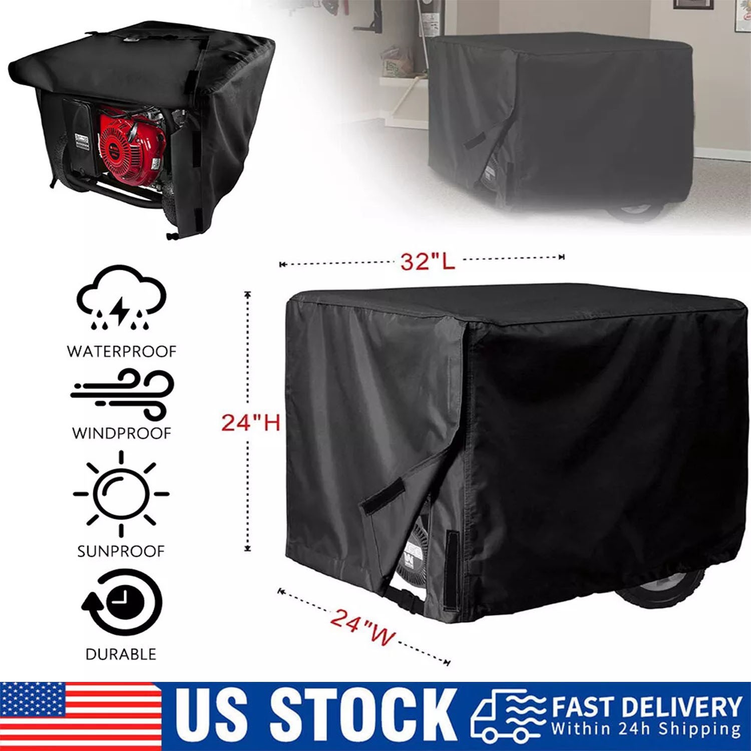 Generator Cover While Running Heavy Rain Universal Waterproof Dustproof Protect Generator Cover While Running Heavy Rain Universal Waterproof Dustproof Protect