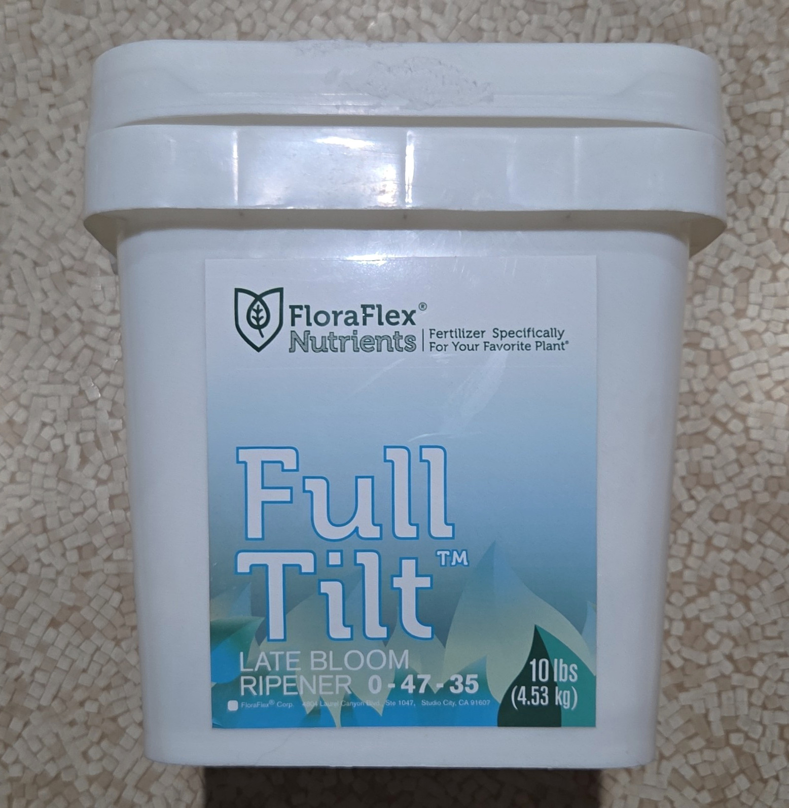 FloraFlex Full Tilt Late Bloom Ripener 0-47-35 Water Soluble 10 lb