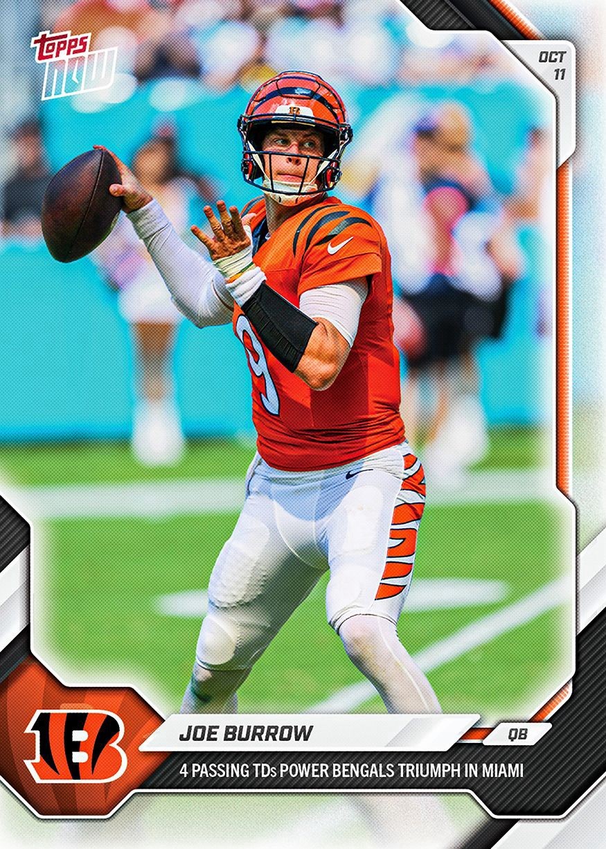 *PRE SALE* Joe Burrow - 2026-27 NFL Topps NOW® - Card 52