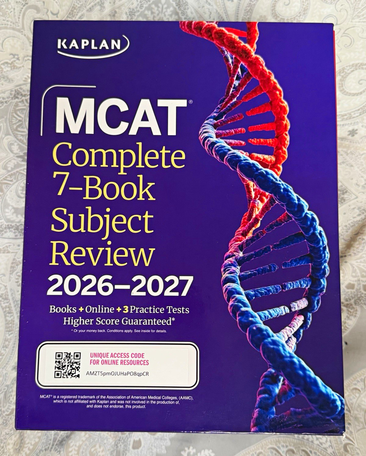Kaplan MCAT Complete 7-Book Subject Review 2026-2027 Box Set Kaplan MCAT Complete 7-Book Subject Review 2026-2027 Box Set